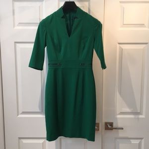Tahari green dress